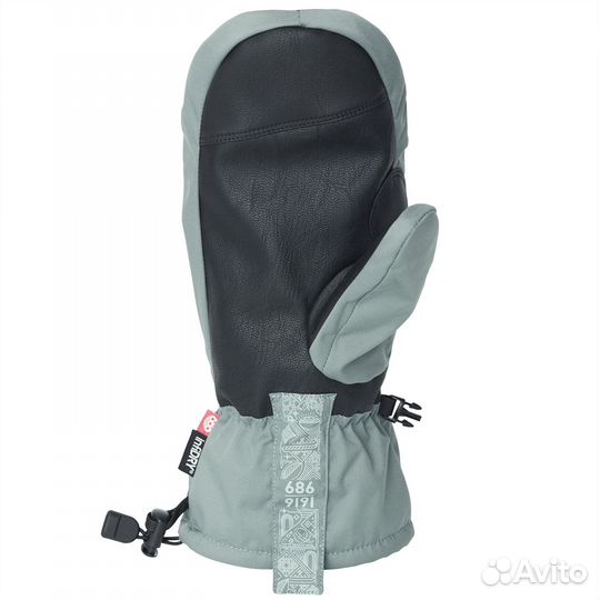 L) Варежки 686 MNS lander mitt cypress green (GI