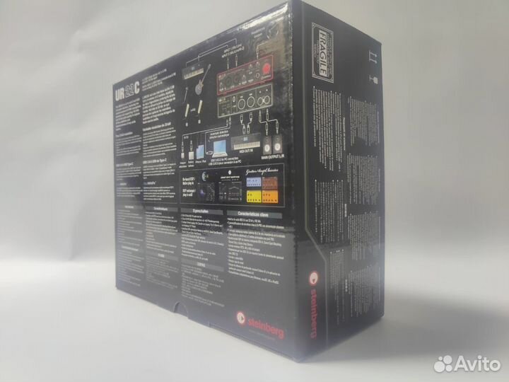 Внешняя звуковая карта Steinberg UR22C Red