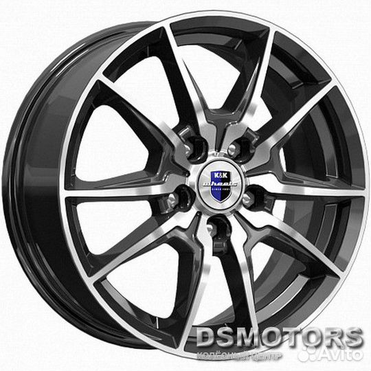 Диски Адамар 6.5/16 5x105 ET38 d56.6 алмаз чёрный