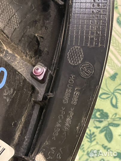 Фонарь на polo рестайлинг оригинал