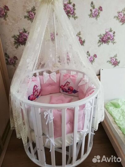 Бортики в кроватку