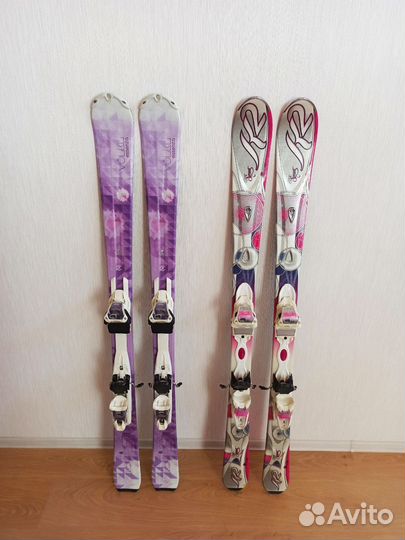 Горные лыжи K2&Volkl 140см