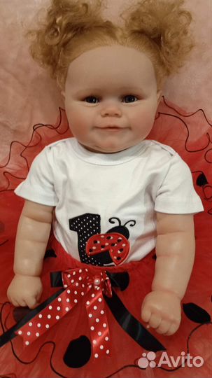 Кукла реборн Новая девочка