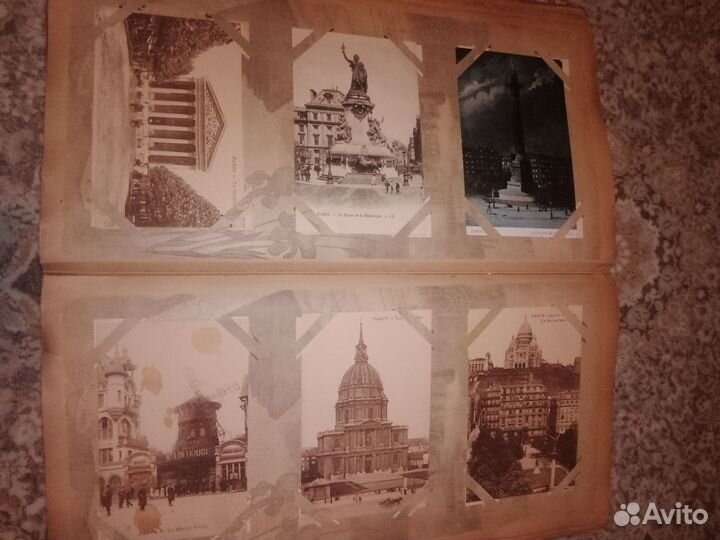 Антикварные открытки 205 штук Европа Искусство