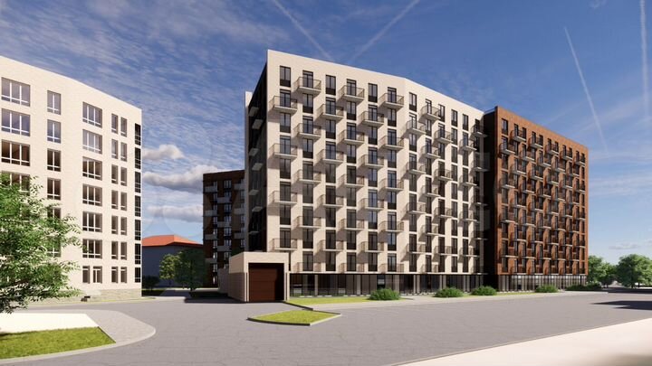 2-к. квартира, 56,4 м², 3/10 эт.