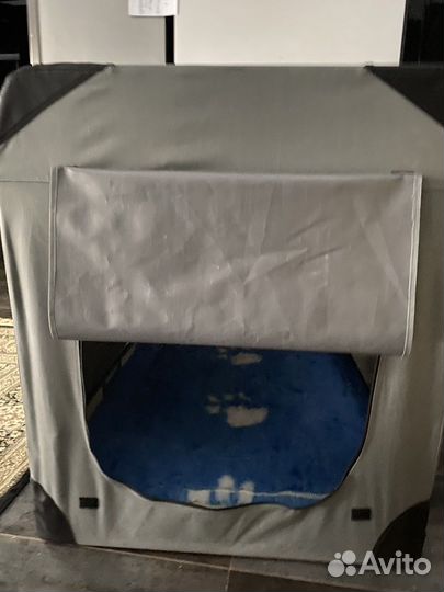 Вольер,домик,палатка 125х90х75 см крупных собак