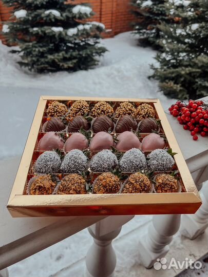 Клубника в шоколаде