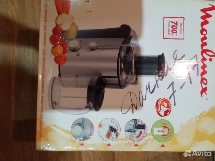 Соковыжималка moulinex