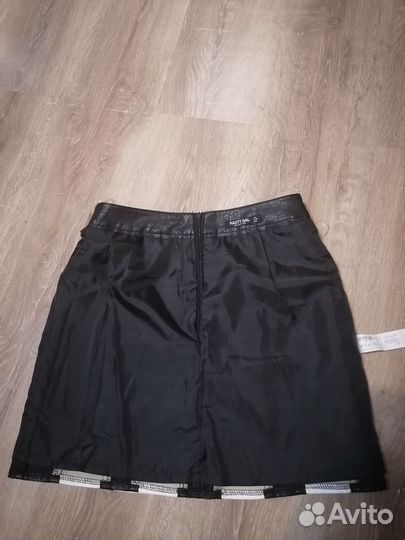 Кожаная юбка Nasty gal 44 р