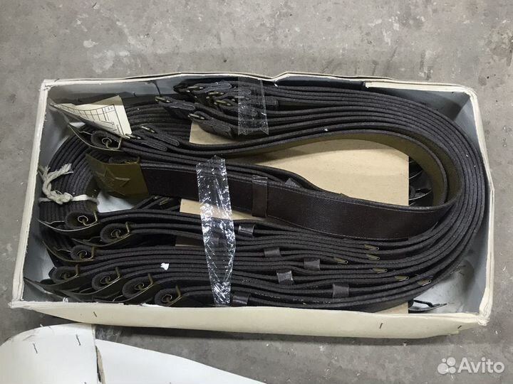 Ремень СССР с лямками новый с хранения