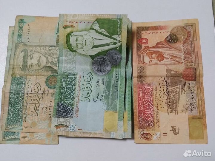 Боны и монеты Иордании 1996-2008 гг