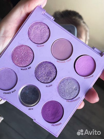 Colourpop тени Lilac you a lot