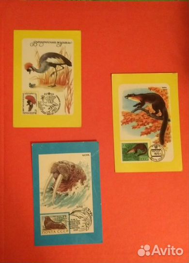 Календарики СССР 