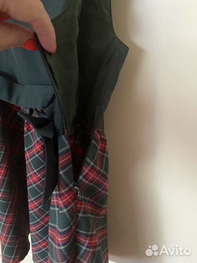 Школьная форма маленькая леди 122-128 зеленая