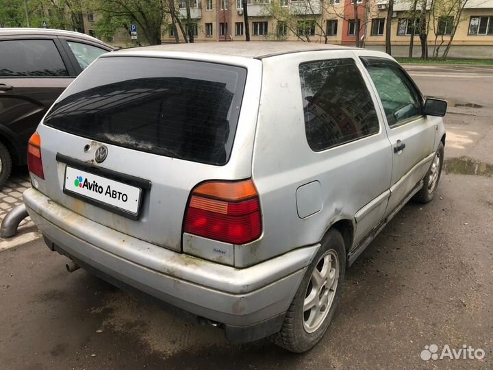 Volkswagen Golf 1.8 МТ, 1995, 218 000 км