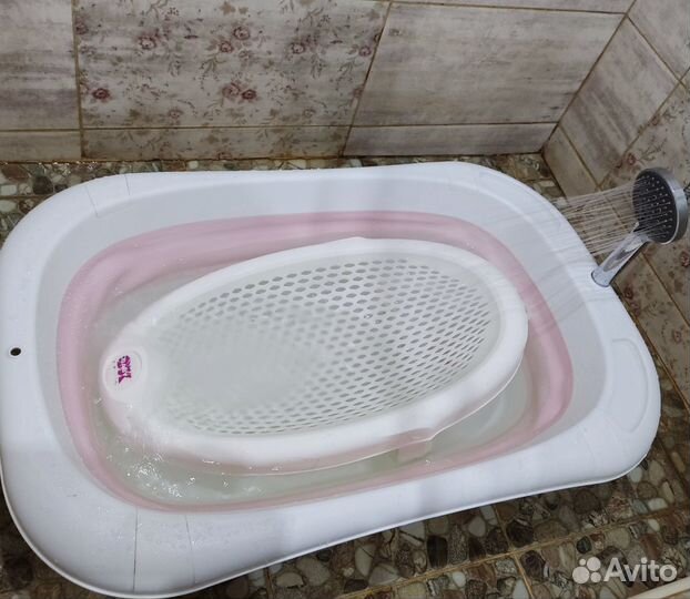 Горка для купания складная