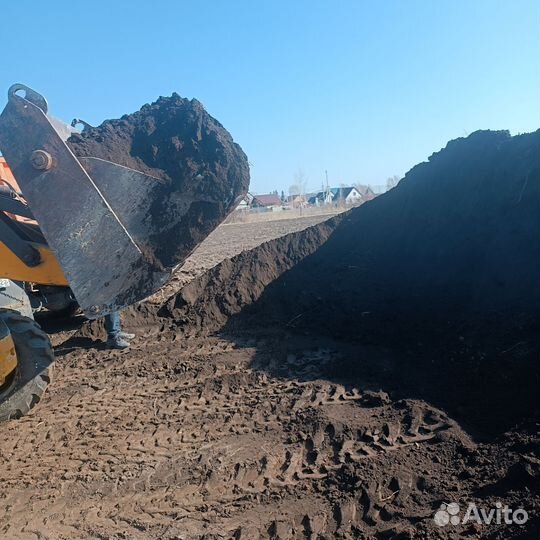 Земля чернозем плодородный грунт