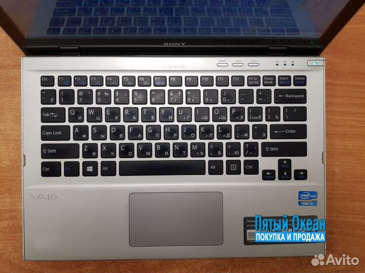 Ультрабук Sony 13.3'', Core i5 3317U, Сенсорный