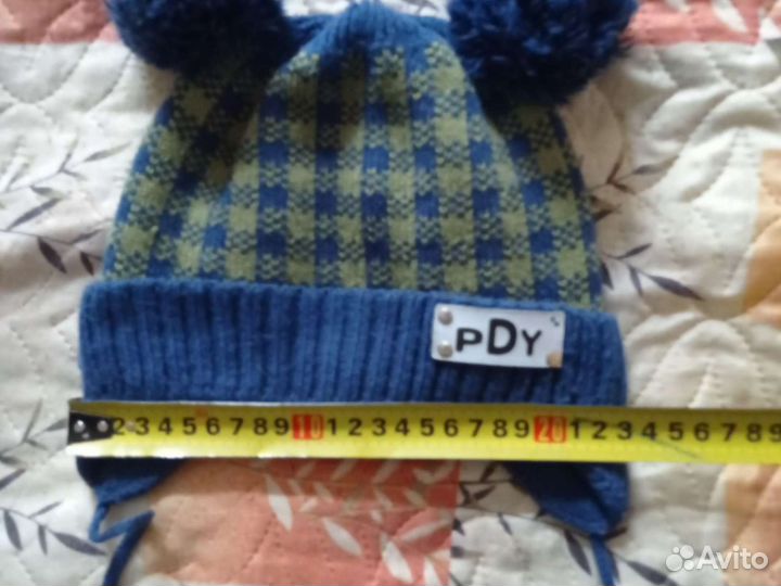 Шапка для мальчика демисезон/зима