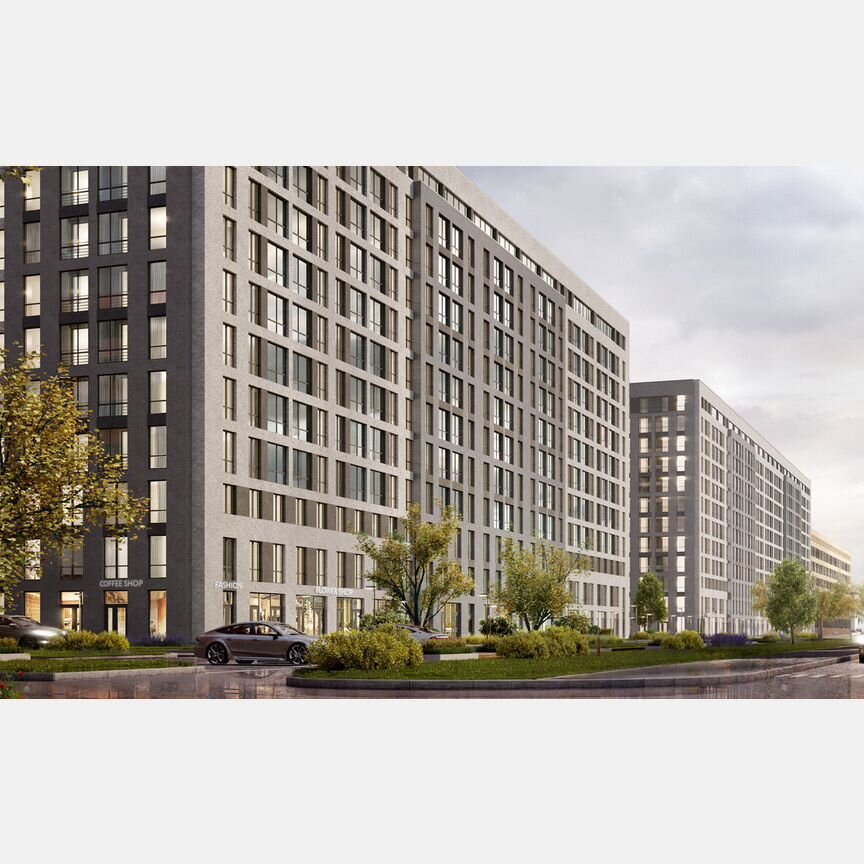 1-к. квартира, 33,9 м², 5/12 эт.