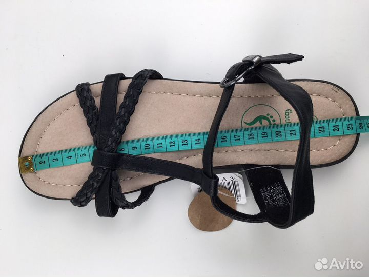 Cандалии черные Footflexx 39 новые