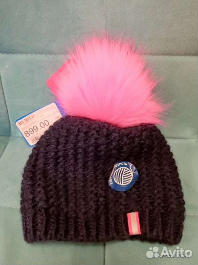 Шапка для девочки, р 48-50