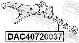 Подшипник ступичный передний 40X72X37 DAC407200