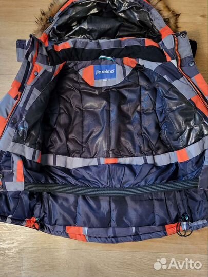 Куртка зимняя на мальчика 116-122