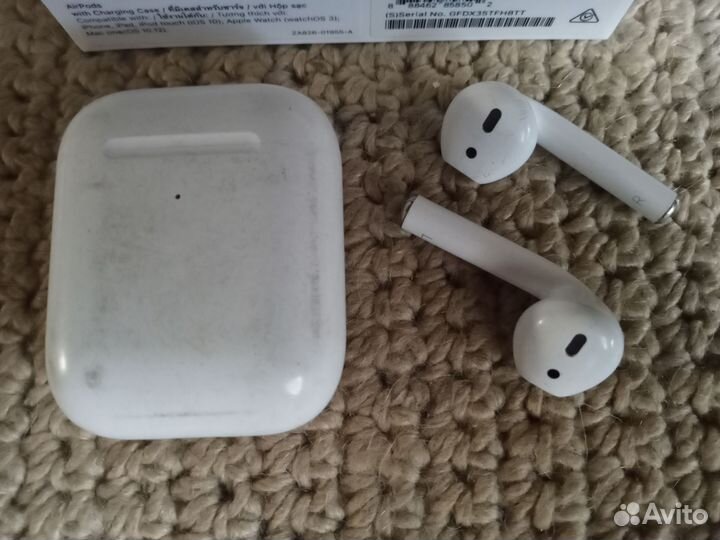 Наушники apple air pods 2