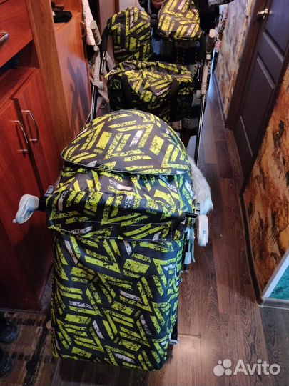 Детские санки коляска ника