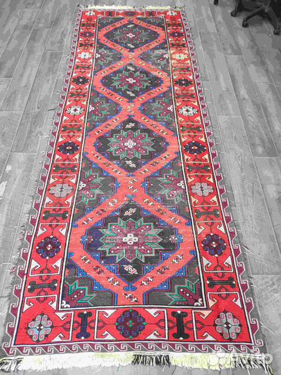 311. Ковер, сумах, табасаранский. 343х130 см