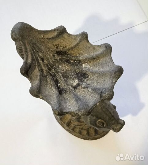 Чугунная пепельница-рыба СССР