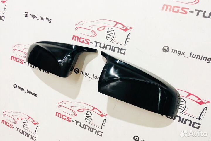 Крышки зеркал стиль М на X6 E71 07-10 под окрас