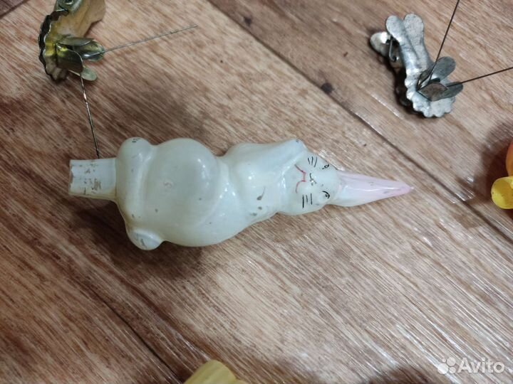 Елочные игрушки на прищепке