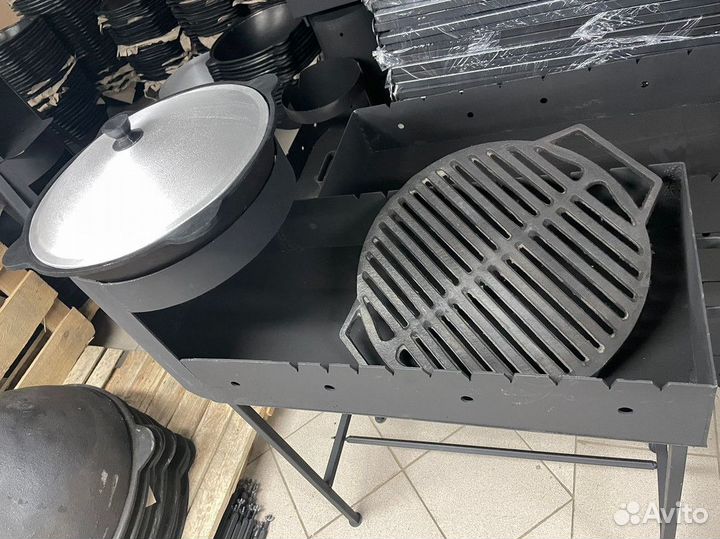 Казан с печкой