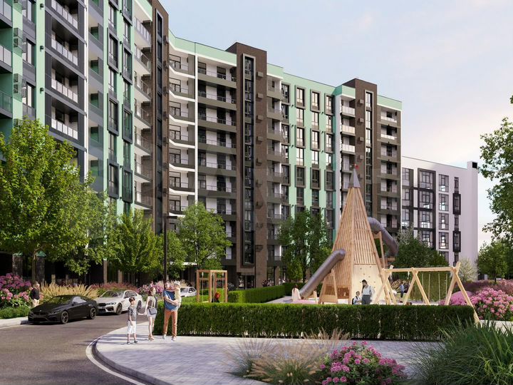 1-к. квартира, 38,9 м², 2/18 эт.