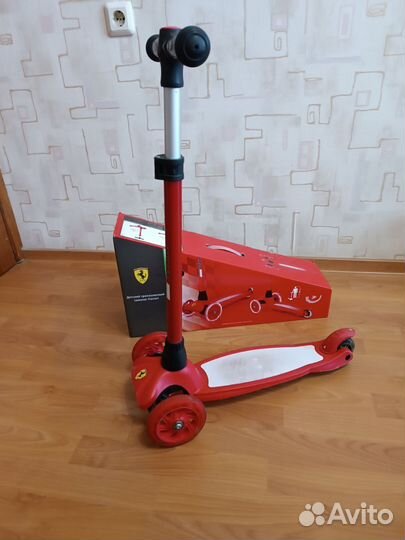 Самокат детский трехколесный бу