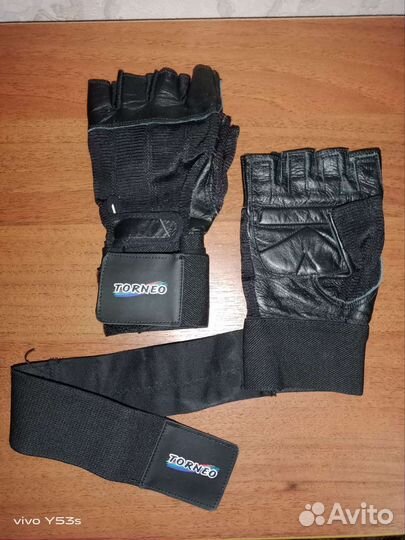 Перчатки тактические кожаные