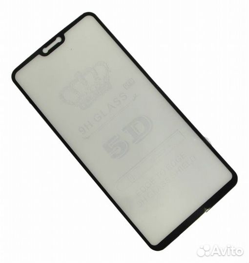 Защитное стекло для OnePlus 6 Черное#7803