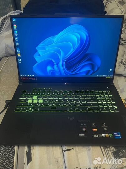 Продам Ноутбук asus TUF Gaming F17 FX707ZV4-HX028