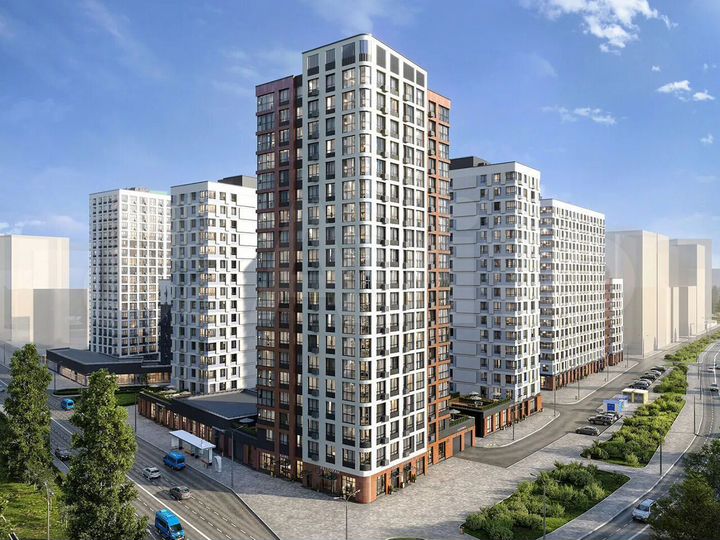 4-к. квартира, 78,4 м², 7/18 эт.