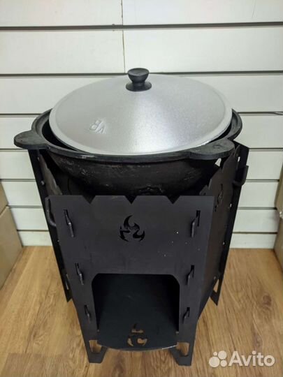 Печь универсальная 2в 1 мангал