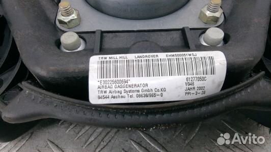 Подушка безопасности водителя land rover range rov