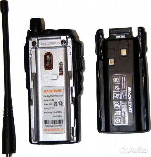 Рация Baofeng UV-82, (8 ватт)