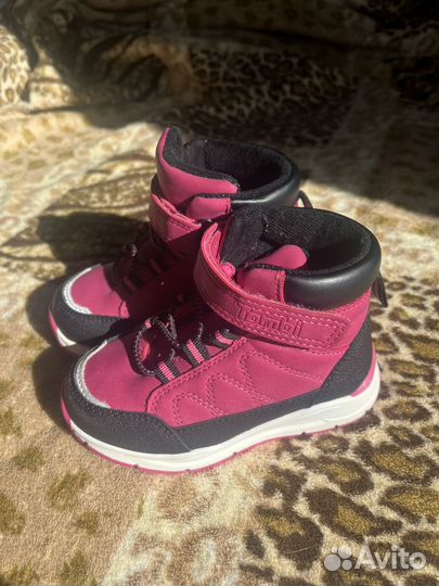 Ботинки демисезонные для девочки 22 размер
