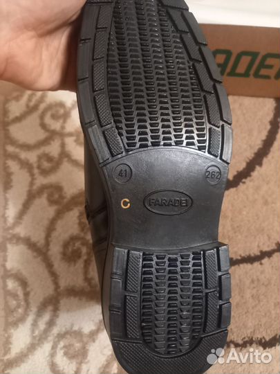 Полусапоги мужские фарадей зимние