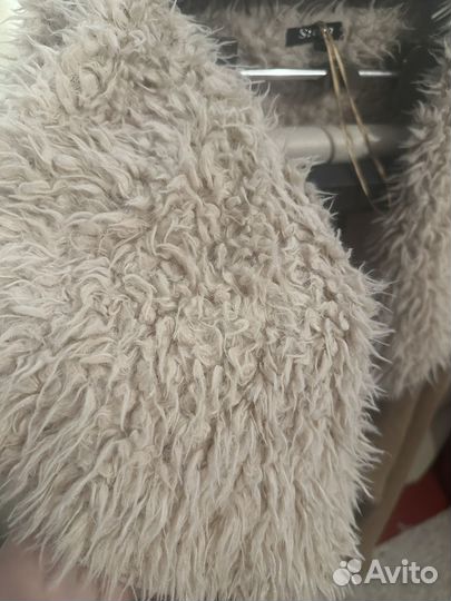 Жилет накидка меховая