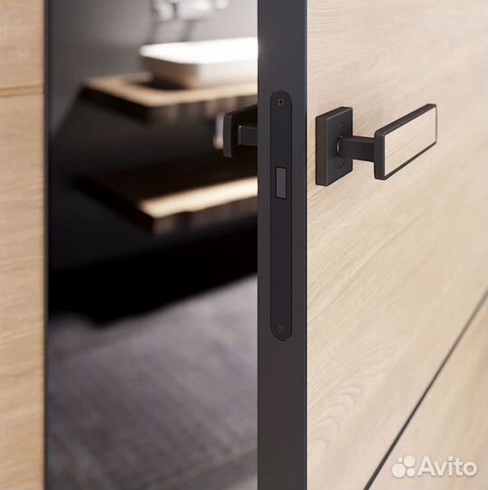 Двери скрытого монтажа экошпон