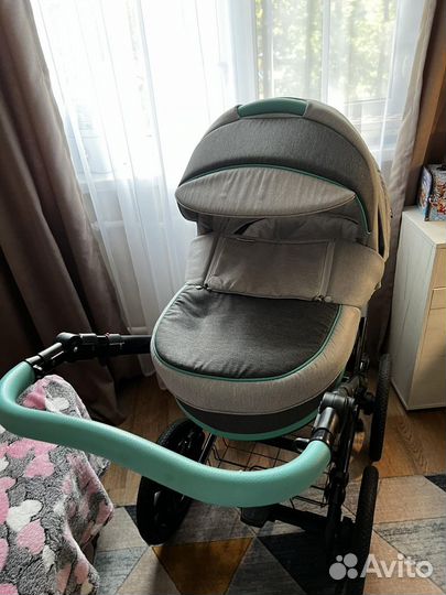 Коляска 3 в 1 bebe mobile ines