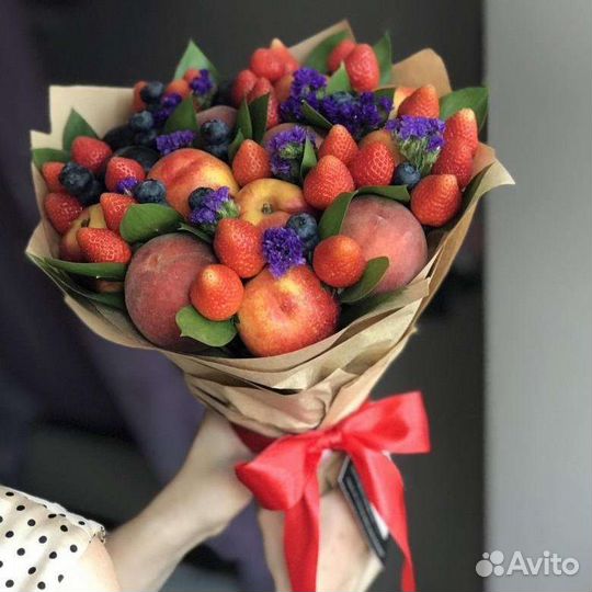 Съедобные букеты и корзины